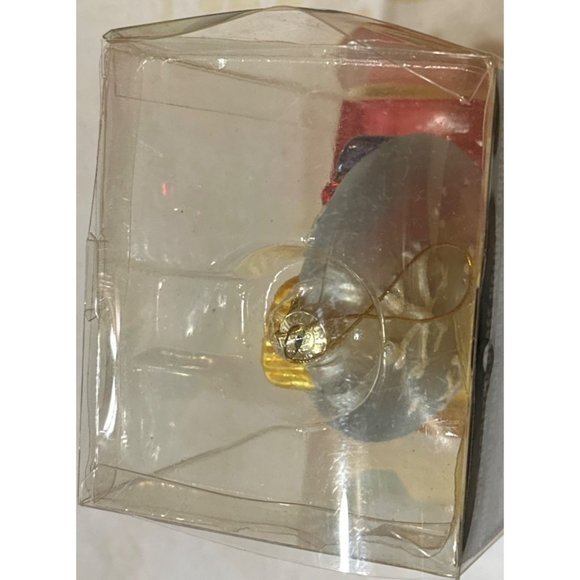 The Simpsons Bart Simpson Snowboard Snowflake Hand Blown Glass Ornament (2006) - Picture 8 of 11